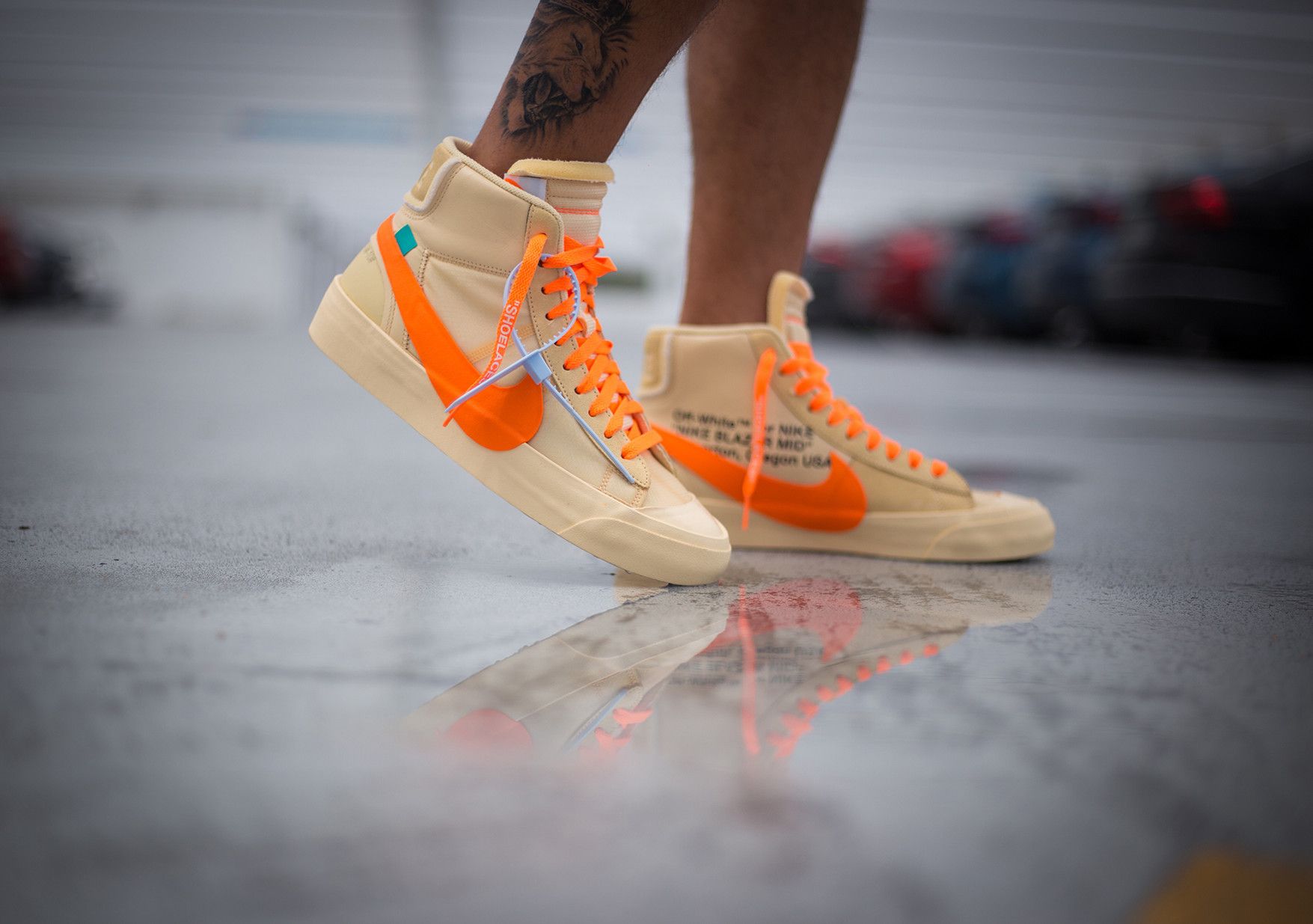 オフホワイト×ナイキ ブレーザー ハロウィン(OFF-WHITE × NIKE BLAZER MID ALL HALLOWS EVE)