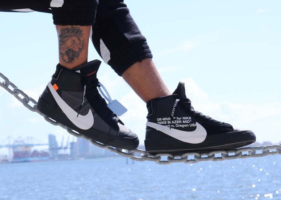 オフホワイト×ナイキ ブレーザー グリム・リーパー(OFF-WHITE × NIKE BLAZER MID GRIM REAPER)