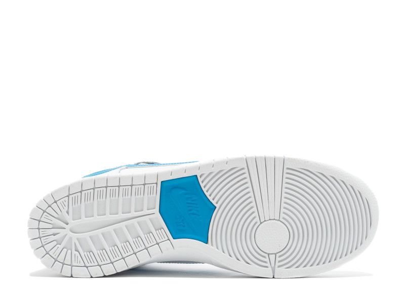 ナイキ SB ダンク ハイ TRD QS ホワイト/オリオン ブルー/ホワイト 2枚目
