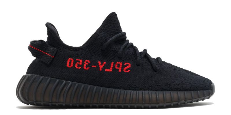 ダイナミックストラップが復活!「YEEZY BOOST 350 V2 Black×Red (イージーブースト350 ブラック×レッド)」