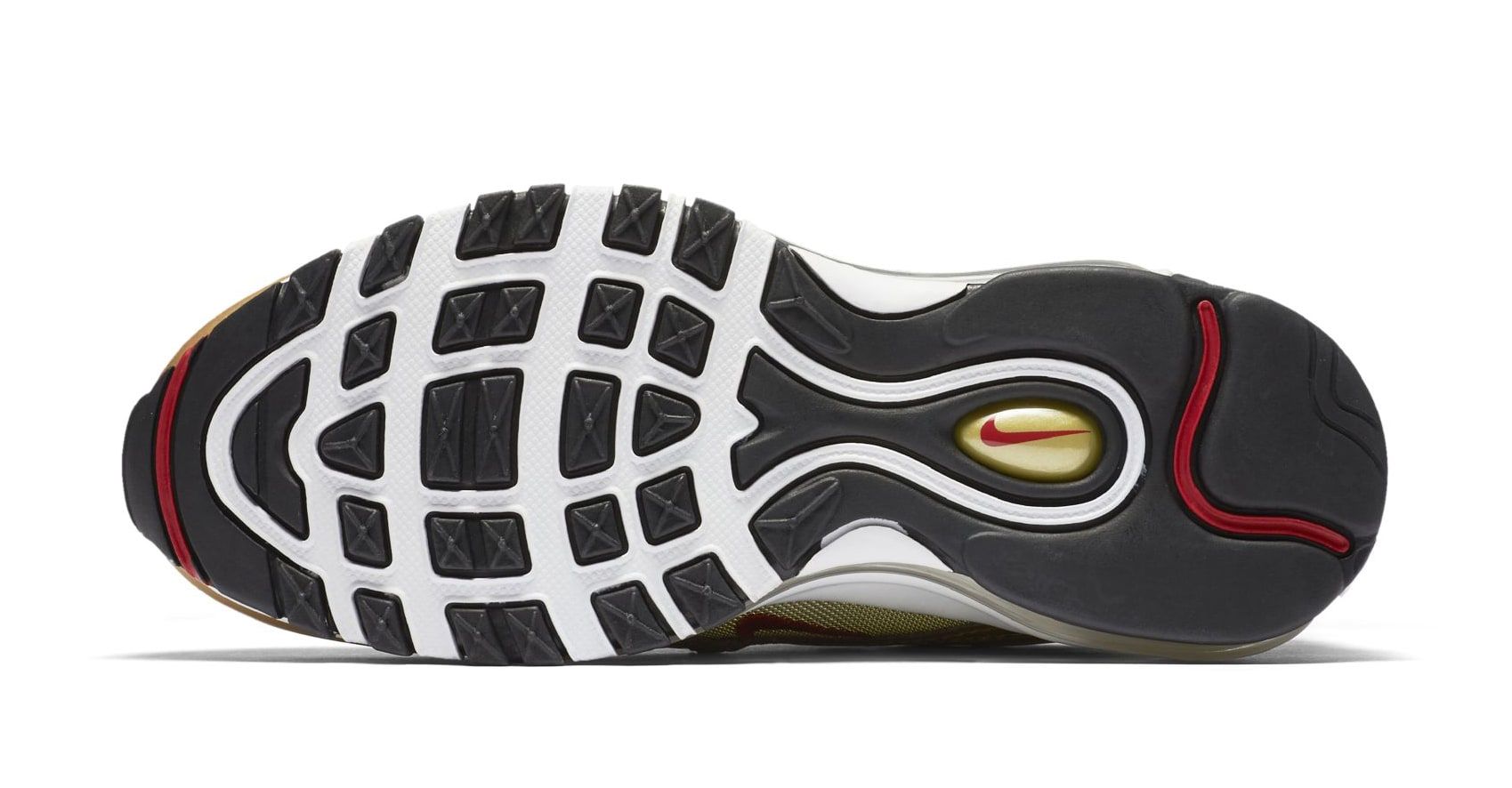 ナイキ エアマックス97 メタリック ゴールド/バーシティ レッド-ホワイト-ブラック 4枚目