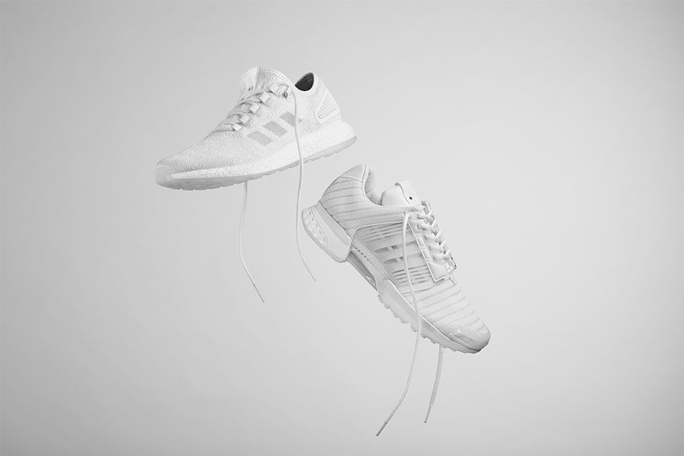 スニーカーボーイ × ウィッシュ × アディダス コンソーシアム ピュアブースト & クライマクール 1 スニーカー エクスチェンジ 5枚目