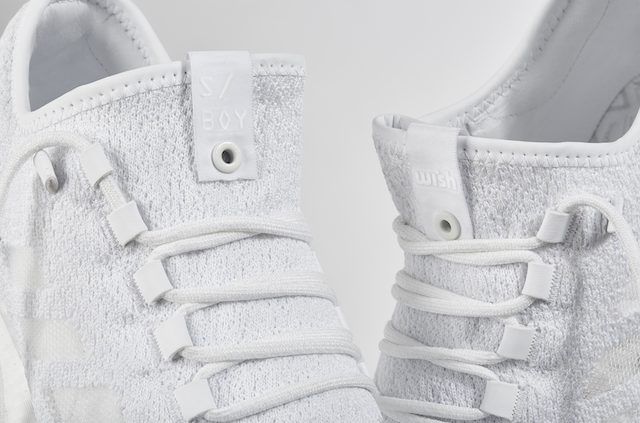 スニーカーボーイ × ウィッシュ × アディダス コンソーシアム ピュアブースト & クライマクール 1 スニーカー エクスチェンジ 6枚目