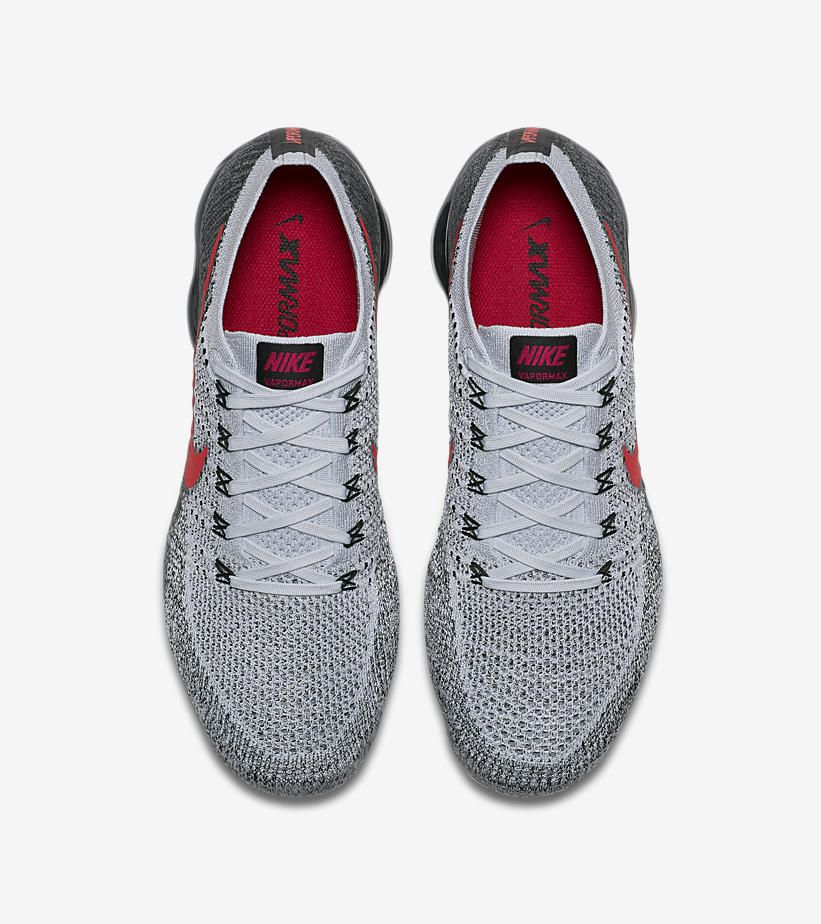ナイキ エアヴェイパーマックス OG グレー/レッド 2枚目