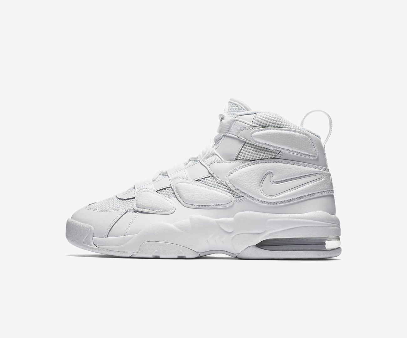 ナイキ エアマックス2 アップテンポ ホワイト/ホワイト 2枚目