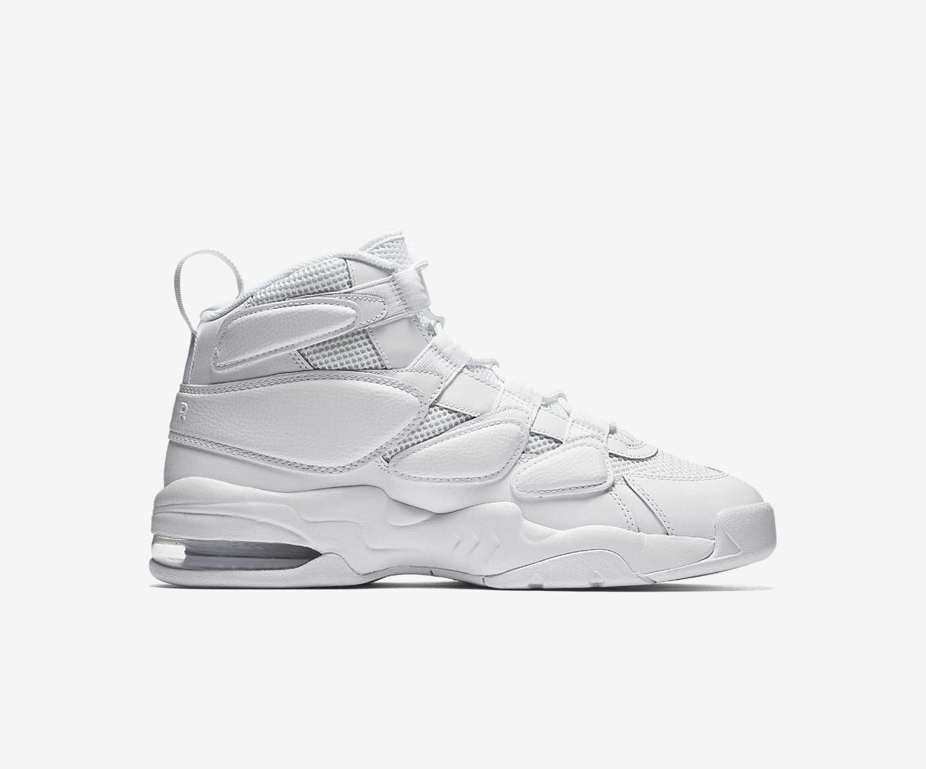 ナイキ エアマックス2 アップテンポ ホワイト/ホワイト 3枚目