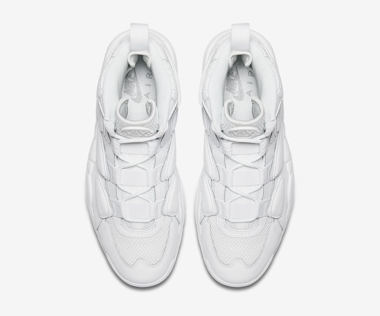 ナイキ エアマックス2 アップテンポ ホワイト/ホワイト 4枚目