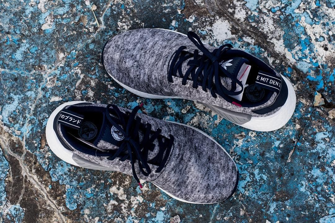 ユナイテッド アローズ & サンズ × アディダス オリジナルス NMD R2 グレー 3枚目