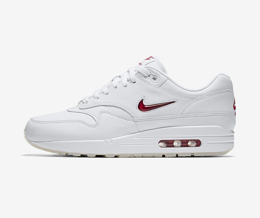 Nike air max 1 jewel black white sales