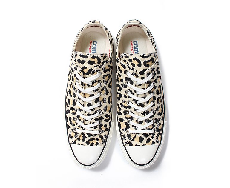 ワコマリア × コンバース オールスター 100 OX レオパード 4枚目