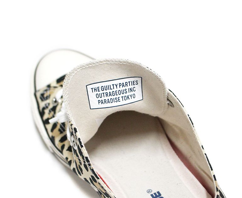 ワコマリア × コンバース オールスター 100 OX レオパード 6枚目