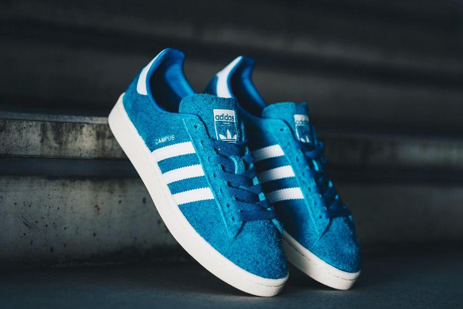 アディダス オリジナルス キャンパス ピンク/アクア 3枚目