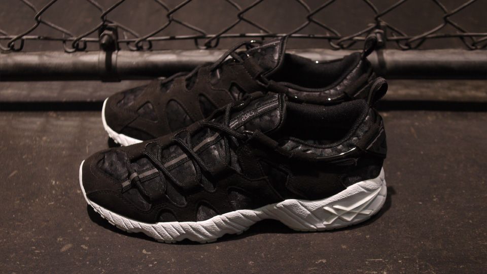 ミタスニーカーズ × アシックスタイガー ゲルマイ ブラック レオパード 2枚目