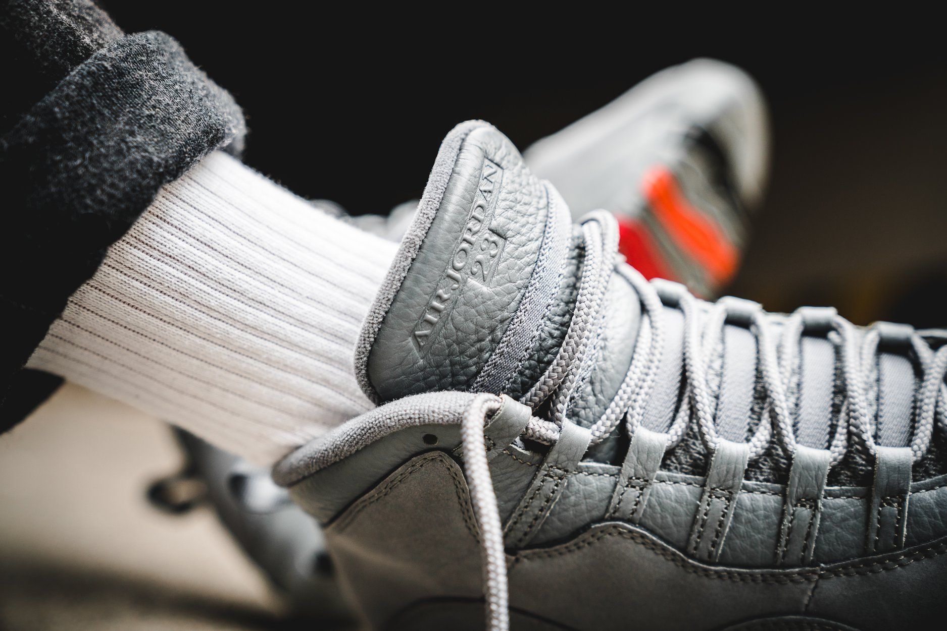 ナイキ エアジョーダン 10 レトロ クールグレー 4枚目