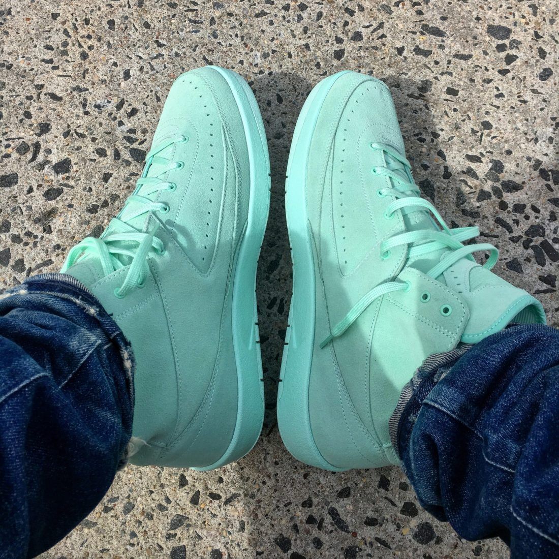 ナイキ エアジョーダン2 レトロ ディコン ミントフォーム/ミントフォーム 2枚目
