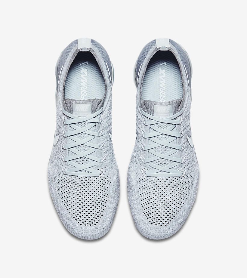 ナイキ ヴェイパーマックス プラチナ/ホワイト 4枚目