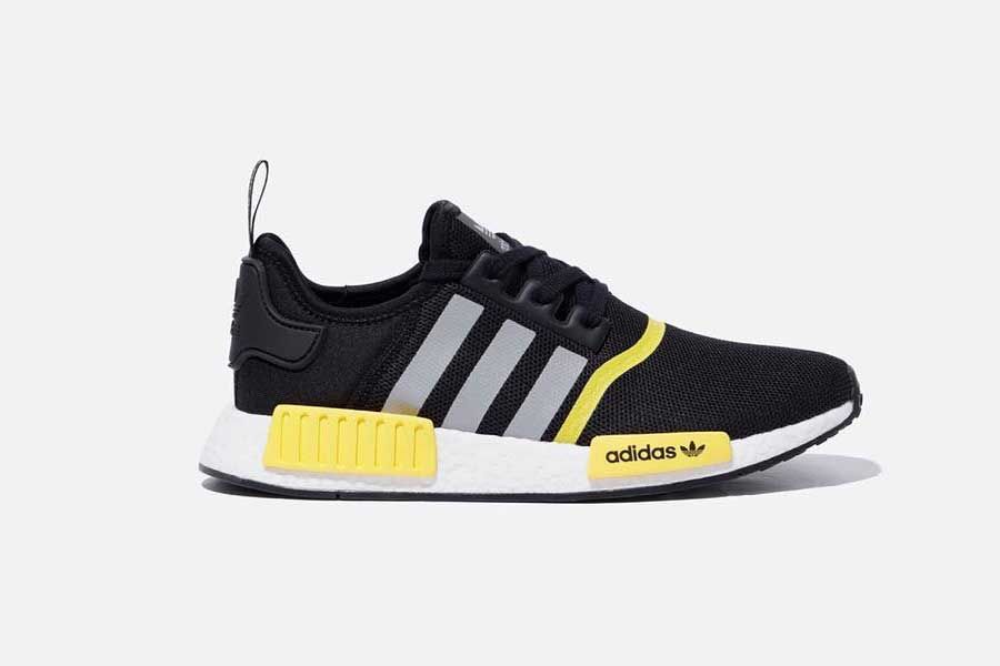 アディダスオリジナルス NMD_R1 ブラック/イエロー