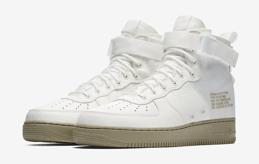ナイキ SF-AF1 ミッド アイボリー/アイボリー-ニュートラル オリーブ【海外7月発売】