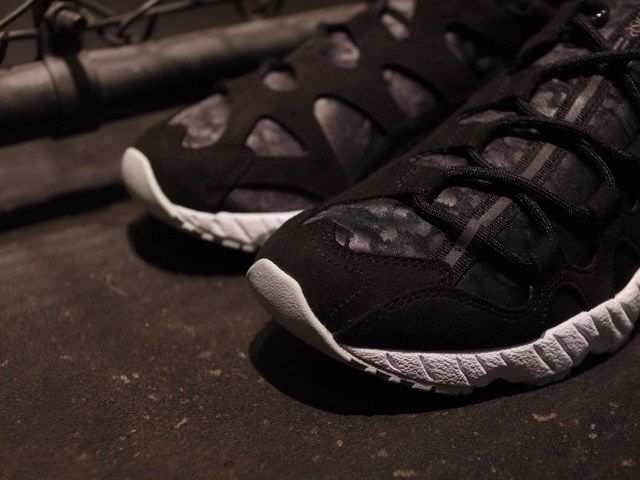 ミタスニーカーズ × アシックスタイガー ゲルマイ ブラック レオパード 2枚目