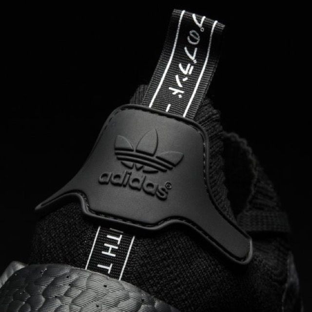 アディダス NMD_R1 プライムニット トリプルブラック/トリプルホワイト 6枚目