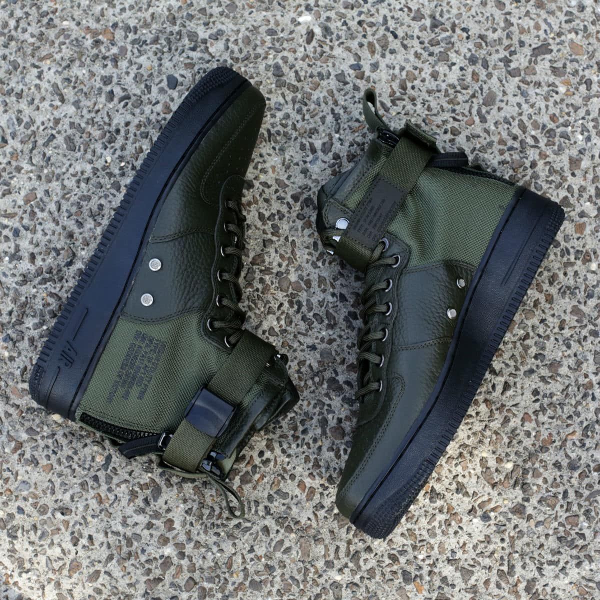 【リーク】NIKE SF AF1 MID SEQUOIA/SEQUOIA-BLACK 2枚目