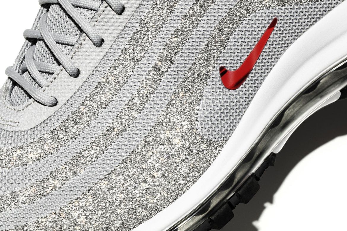 ナイキ エアマックス97 スワロフスキー シルバーブレット 3枚目
