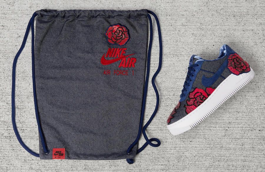 【リーク】NIKE AIR FORCE 1 UPSTEP LOW LX FLORAL SEQUIN PACK 3枚目