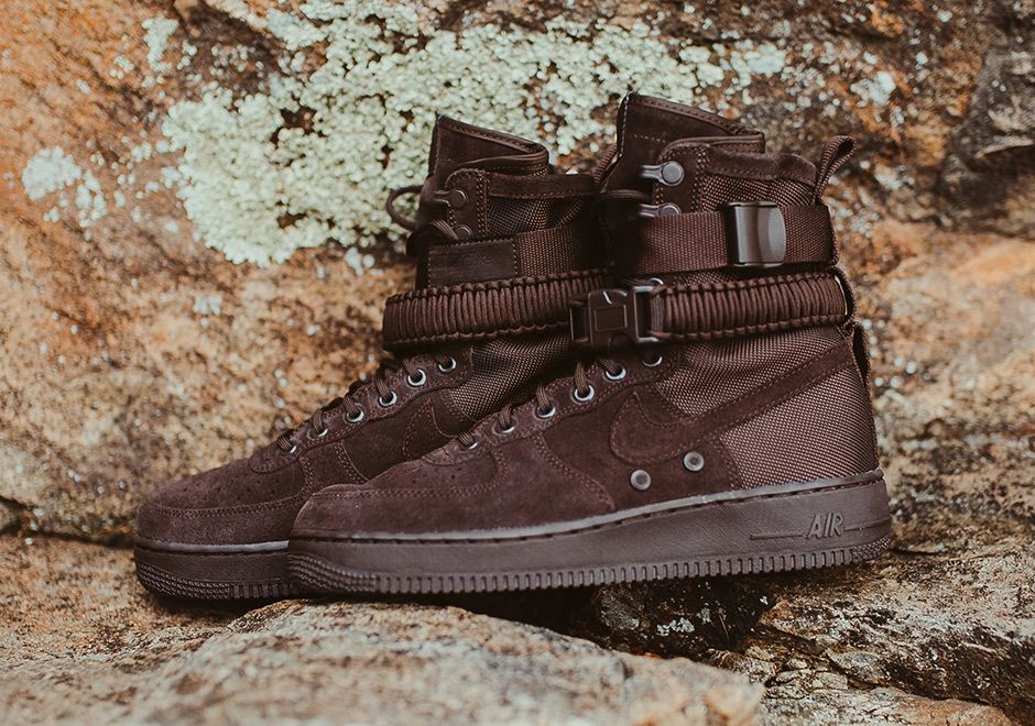 【スニダンで購入可】NIKE SF-AF1 HIGH RELEASING IN “VELVET BROWN” 2枚目