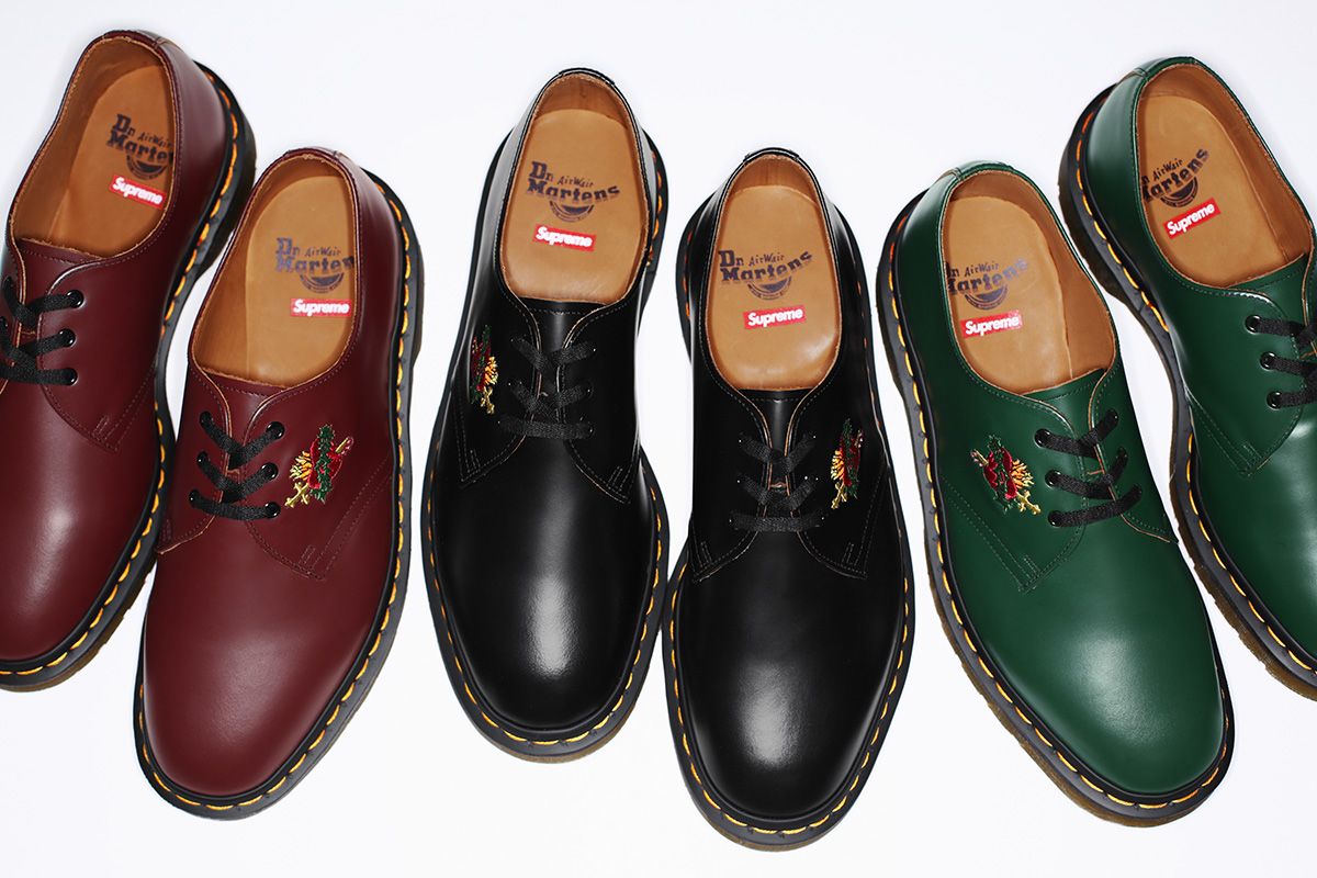 【9/2発売】SUPREME x Dr. Martens Sacred Heart 3-Eye Shoe 抽選/定価/販売店舗まとめ 2枚目