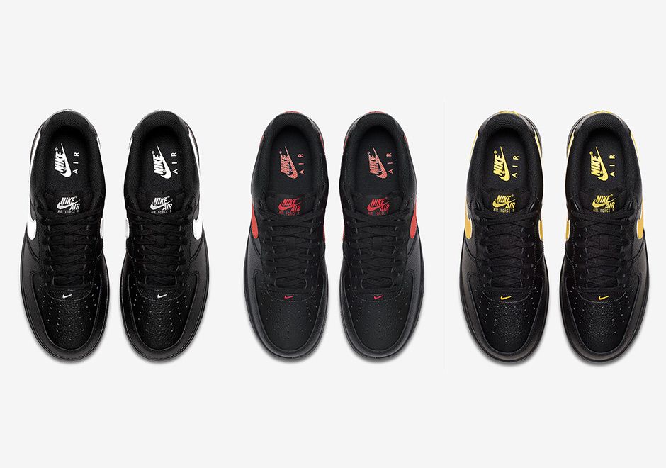 【リーク】NIKE AIR FORCE 1 LOW BLACK LEATHER PACK 4枚目