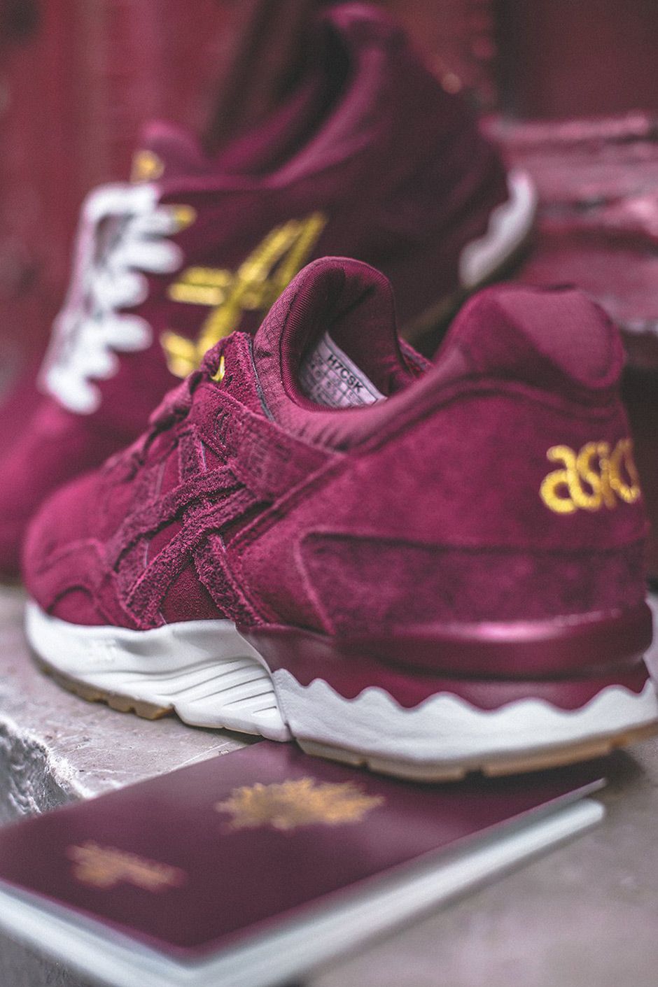 スニーカーネス × アシックス ゲルライト5 パスポート 5枚目