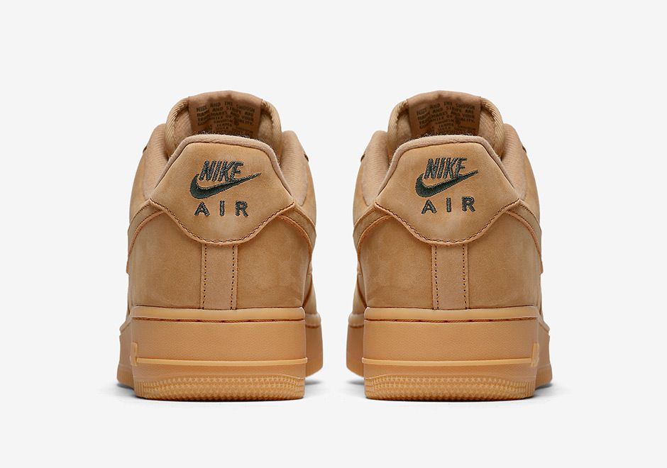 【スニダンで購入可】NIKE AIR FORCE 1 LOW FLAX/FLAX-OUTDOOR GREEN 4枚目