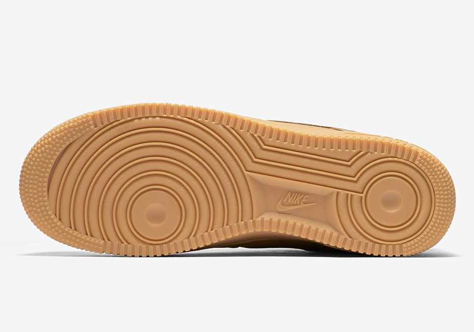 【スニダンで購入可】NIKE AIR FORCE 1 LOW FLAX/FLAX-OUTDOOR GREEN 5枚目