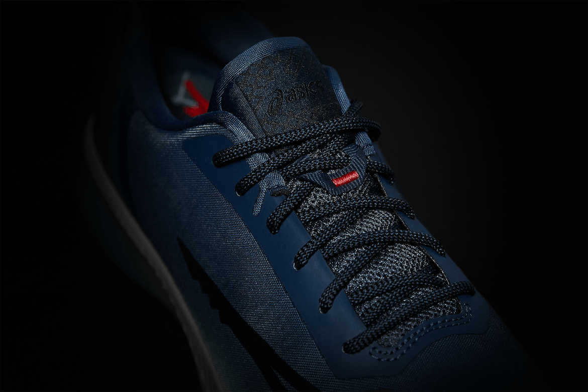 ミタスニーカーズ × アシックス ゲルケンウン 深海 3枚目