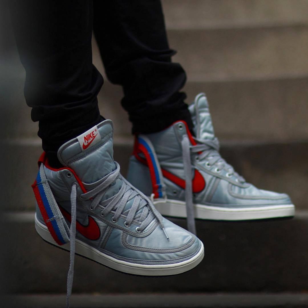 ナイキ ヴァンダル ハイ シュプリーム メタリック シルバー 4枚目