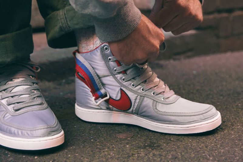 ナイキ ヴァンダル ハイ シュプリーム メタリック シルバー 5枚目