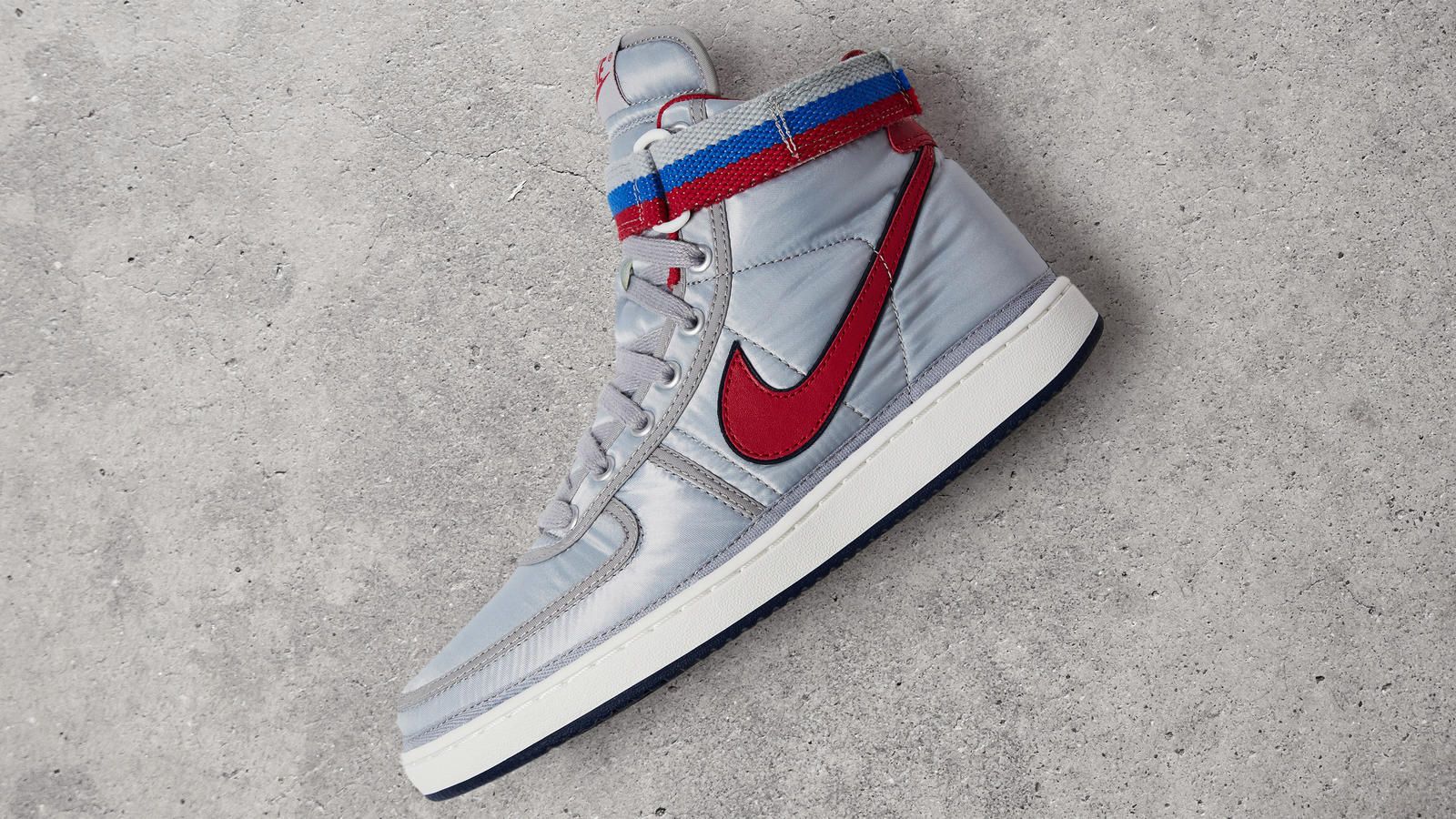 ナイキ ヴァンダル ハイ シュプリーム メタリック シルバー 7枚目