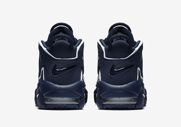 ナイキ GS エアモアアップテンポ ミッドナイト ネイビー atmos限定 4枚目