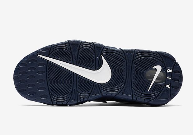 ナイキ GS エアモアアップテンポ ミッドナイト ネイビー atmos限定 5枚目
