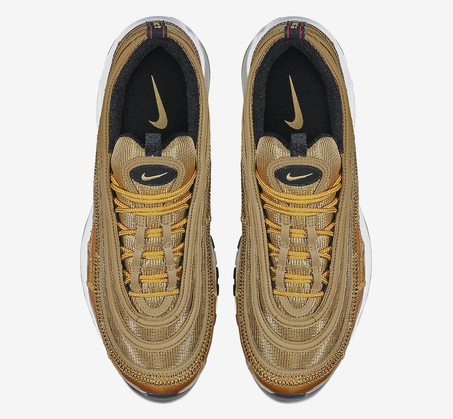 ナイキ エアマックス97 クリスティアーノ・ロナウド メタリック ゴールド 7枚目