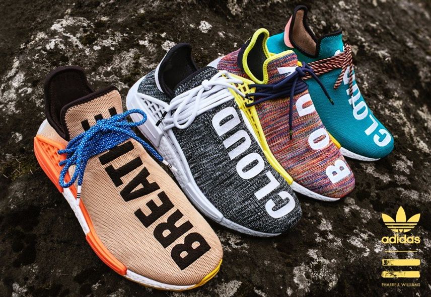 Pharrell Williams × adidas Originals Human Race NMD Trail 