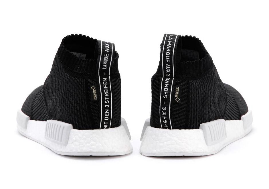 アディダス NMD CS1 ゴアテックス ブラック＆ホワイト 4枚目