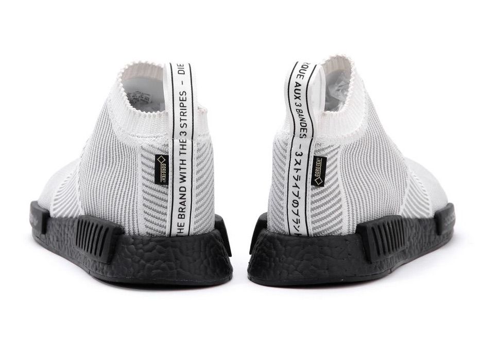 アディダス NMD CS1 ゴアテックス ブラック＆ホワイト 9枚目