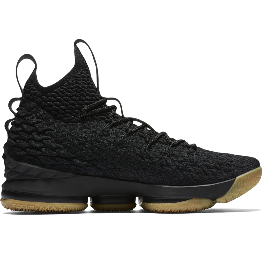 ナイキ レブロン15 ブラック/ガム 3枚目