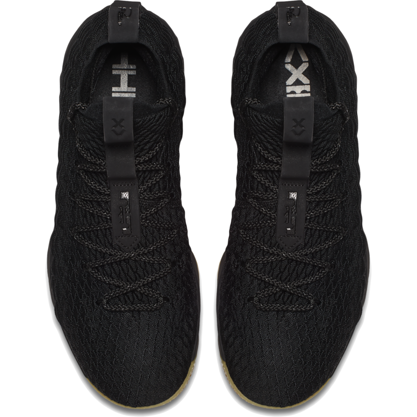 ナイキ レブロン15 ブラック/ガム 4枚目