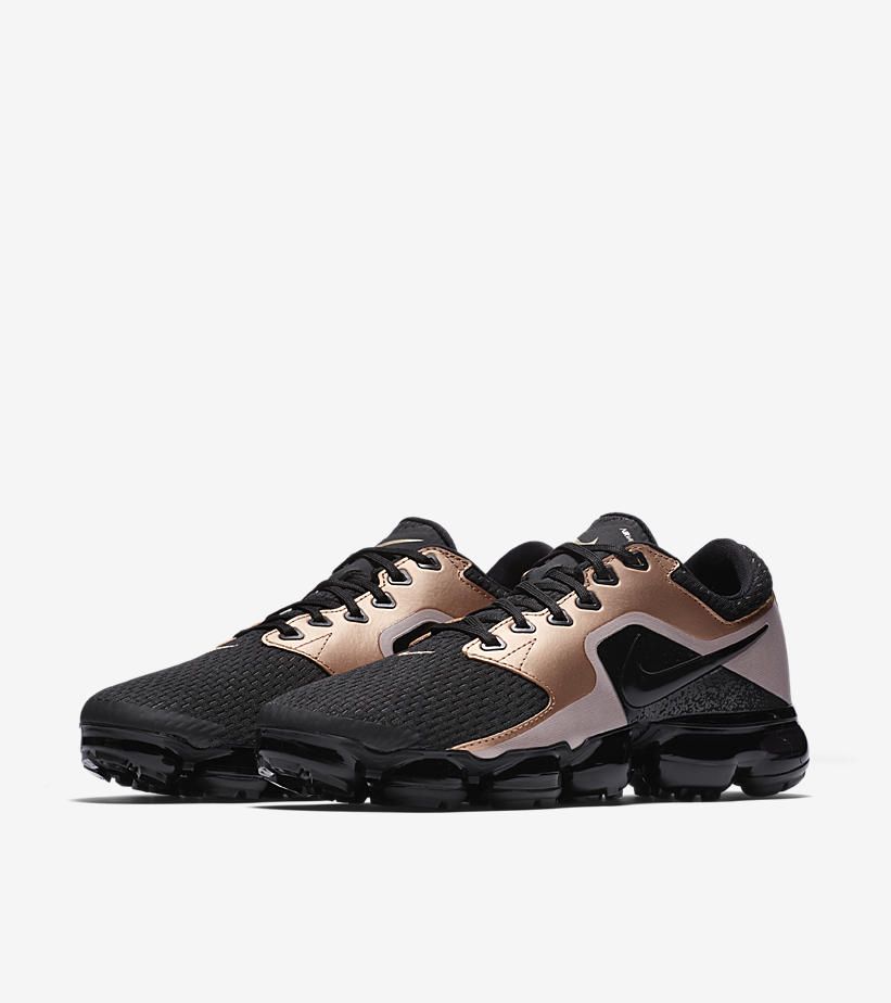 ナイキ エアヴェイパーマックス ブラック/メタッリック レッド ブロンズ 3枚目