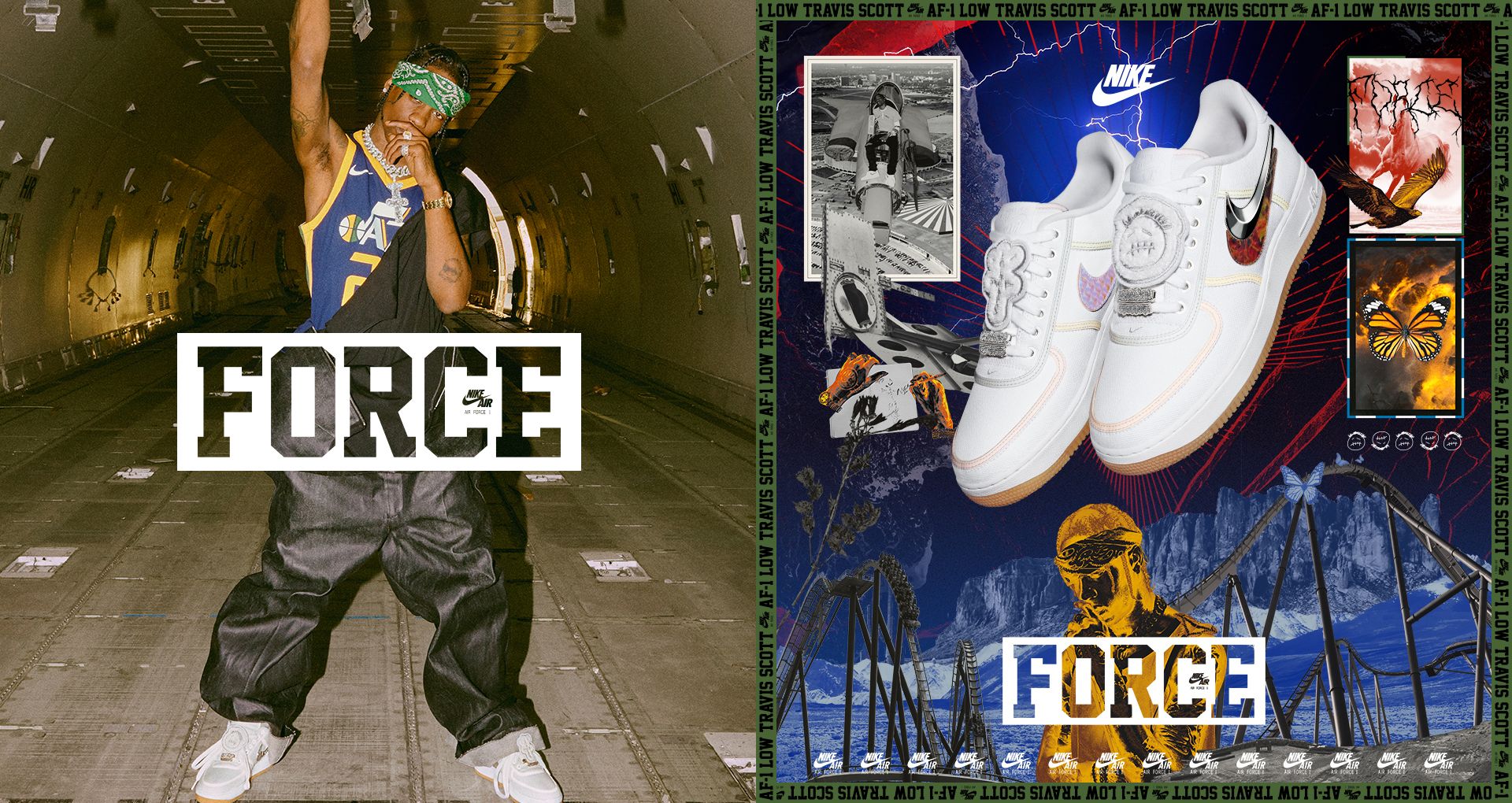 【スニダンで購入可】 AF-100 NIKE AIR FORCE 1 LOW TRAVIS SCOTT BY TRAVIS SCOTT 抽選/定価/販売店舗まとめ 3枚目