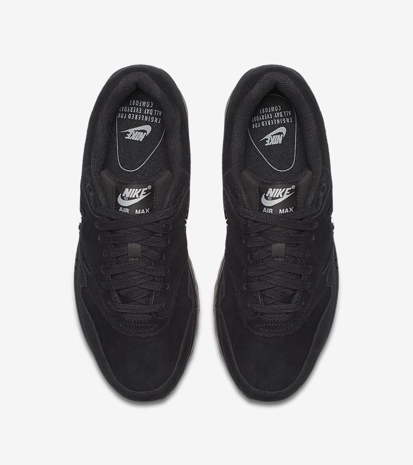 ナイキ ウィメンズ エアマックス1 プレミアム SC ジュエル ブラック/ボルドー 2色展開 5枚目
