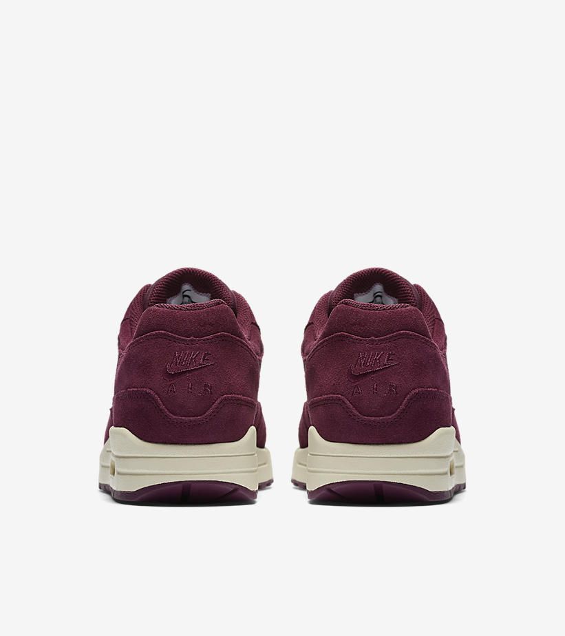 ナイキ ウィメンズ エアマックス1 プレミアム SC ジュエル ブラック/ボルドー 2色展開 12枚目