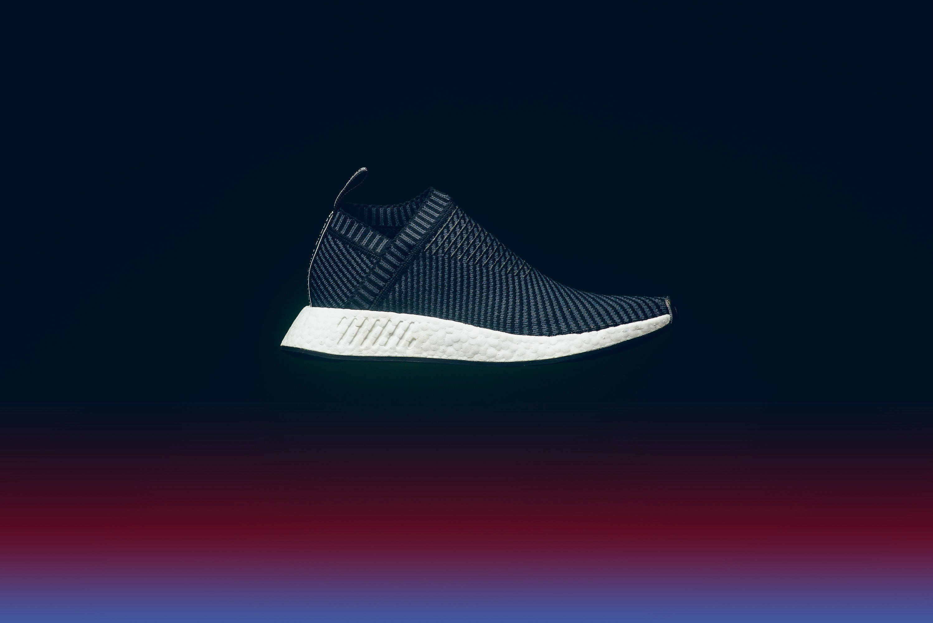 アディダス NMD_CS2 プライムニット ブラック/ブルー/レッド 3枚目